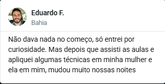 Depoimento de aluna